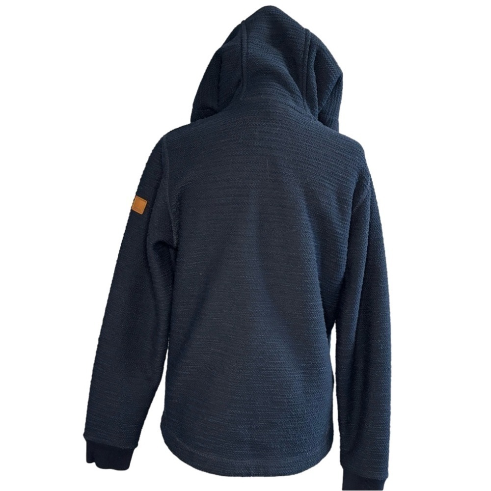 Bench Youth Medium Dark Navy Blue Heavy Hoodie - Picture 3 of 8
